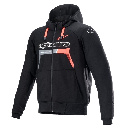 알파인스타즈 자켓 CHROME IGNITION BLACK RED FLUO