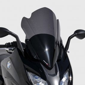 ERMAX BMW C650 16-20 전용 스포츠윈드스크린 라이트블랙