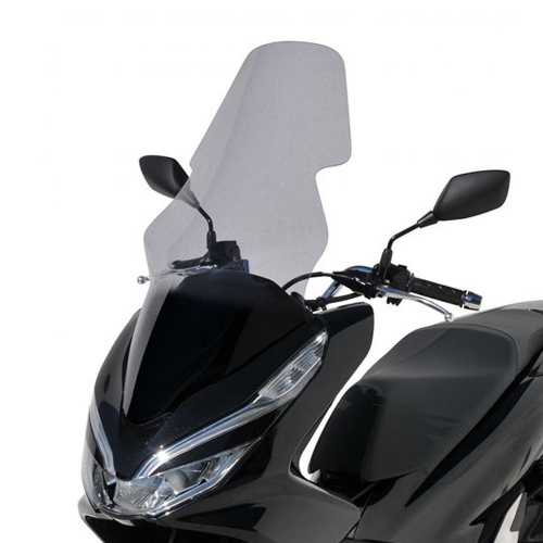 ERMAX 혼다 PCX125, PCX150 19 롱 윈드스크린 라이트블랙
