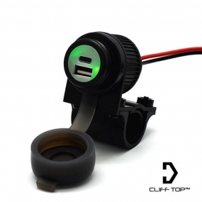 클리프탑 USB 2구 36W C타입+ USB 퀄컴 3.0 고속충전 시거잭