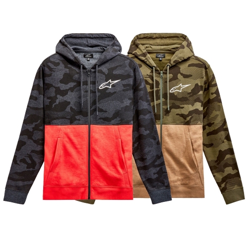 알파인스타즈 CAMO BLOCK 후드 자켓