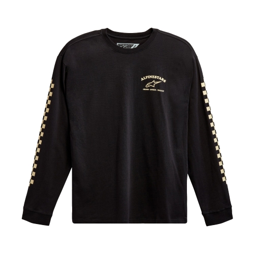 알파인스타즈 티셔츠, LS SUNDAY TEE 블랙