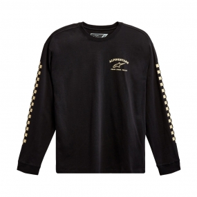알파인스타즈 티셔츠, LS SUNDAY TEE 블랙