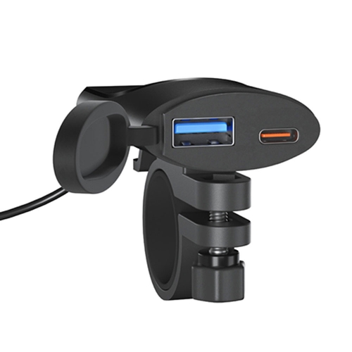 MSR 범용 USB 시거잭 듀얼포트 충전기 핸들형 브라켓 포함