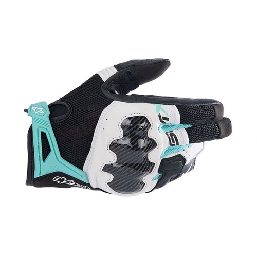 알파인스타즈 장갑 STELLA SMX-R 여성용 아시안핏 BLK WHT TEAL