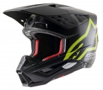 알파인스타즈 헬멧 S-M5 COMPASS BLK/YEL/FLU/MAT