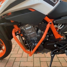 R&G KTM 790듀크 18이상, 890듀크R 20이상 엔진가드 오렌지 AB0036OR