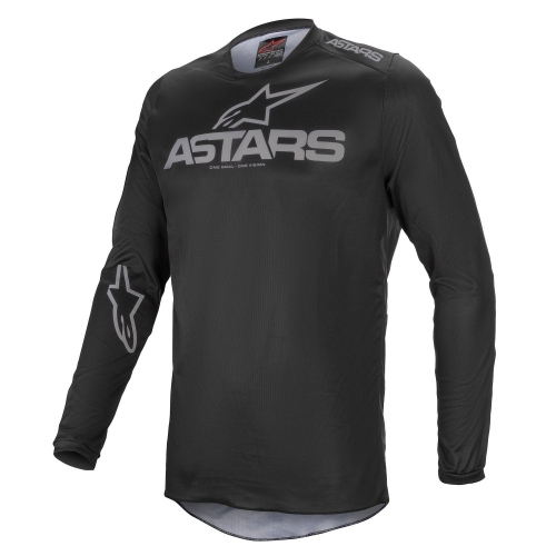 알파인스타즈 져지 FLUID GRAPHITE JERSEY BLACK DARK GRAY