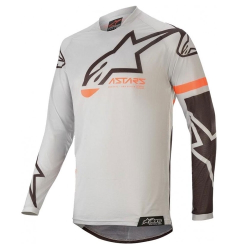 알파인스타즈 져지 RACER TECH COMPASS JERSEY L.GRY/B