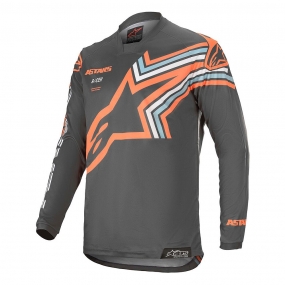 알파인스타 져지 RACER BRAAP JERSEY D.GRY/ORG F
