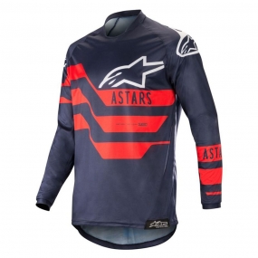 알파인스타즈 져지 RACER FLAGSHIP JERSEY D.NAVY/BLU/RED