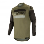 알파인스타즈 져지 RACER TACTICAL JERSEY, BLACK MILITARY GREEN