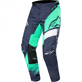 알파인스타즈 팬츠 RACER SUPERMATIC PANTS D.NAVY/TEAL/WHITE
