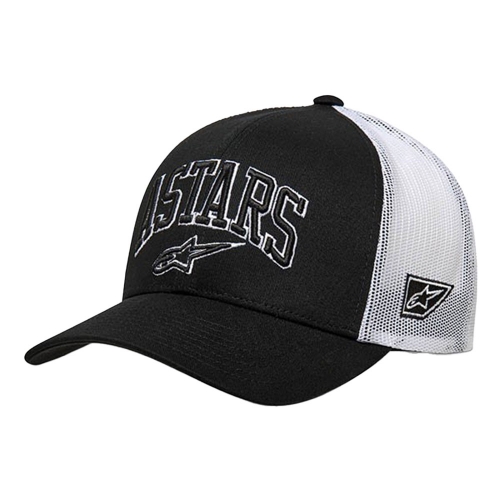 알파인스타즈 모자 DUNKER TRUCKER 블랙 화이트