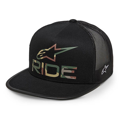 알파인스타즈 모자 RIDE 4.0 CAMO TRUCKER 블랙