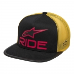 알파인스타즈 모자 RIDE 4.0 TRUCKER 블랙 옐로우