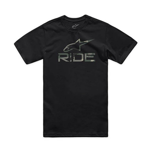 알파인스타즈 티셔츠 RIDE 4.0 CAMO CSF 블랙