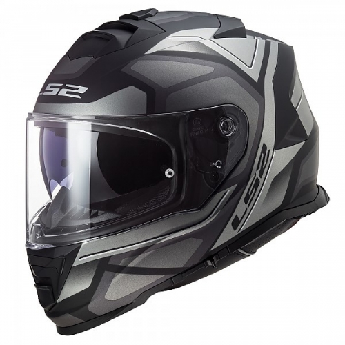 LS2 헬멧 STORM FF800 CLASSY, FASTER MATT TITANIUM