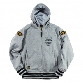 벤슨 프리미엄 겨울 스웨트 후디 자켓 그레이