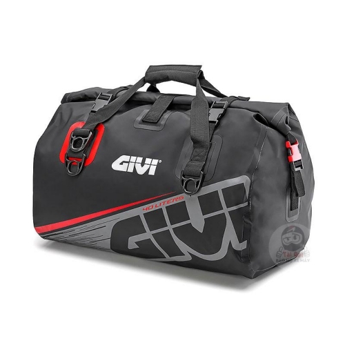 GIVI 100% 방수 실린더 시트백 그레이 40리터 EA115GR