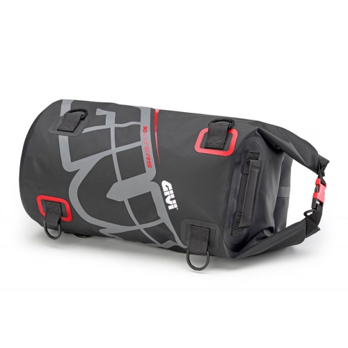 GIVI 100% 방수 실린더 리어백 그레이 30리터 EA114GR