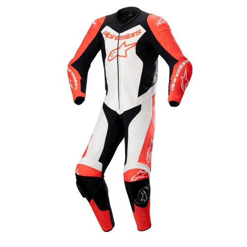 알파인스타즈 슈트 GP FORCE LURV 1PC LEATHER SUIT 레드플루화이트블랙