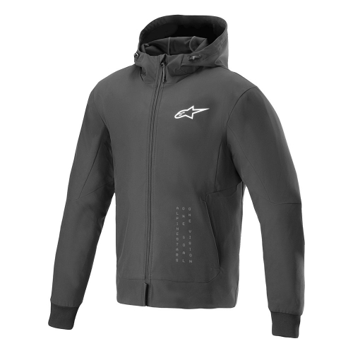 알파인스타즈 자켓 RADIUM TECH HOODIE 블랙화이트