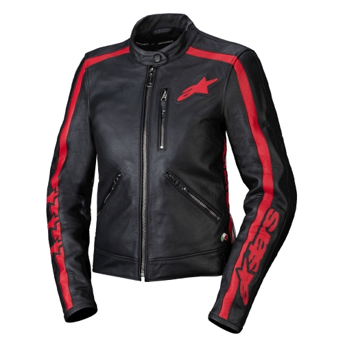알파인스타즈 자켓 STELLA DYNO LEATHER JACKET 여성용 가죽 블랙오트레드