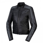 알파인스타즈 자켓 STELLA DYNO LEATHER JACKET 여성용 가죽 블랙타르그레이다크그레이