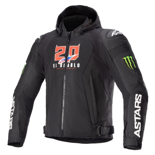 알파인스타즈 자켓 FQ20 ZACA AIR MONSTER JACKET 블랙화이트