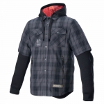 알파인스타즈 자켓 MO.ST.EQ TARTAN SHIRT 타르그레이블랙