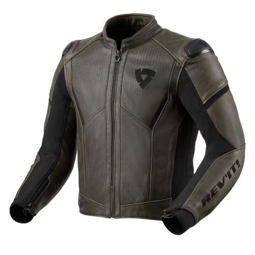 레빗 자켓 가죽 PARALLAX LEATHER JACKET