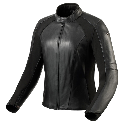 레빗 자켓 여성용 가죽 MACI LEATHER JACKET 블랙
