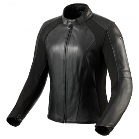 레빗 자켓 여성용 가죽 MACI LEATHER JACKET 블랙