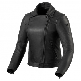 레빗 자켓 여성용 가죽 LIV LEATHER JACKET 블랙
