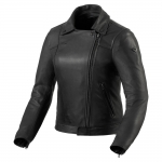 레빗 자켓 여성용 가죽 LIV LEATHER JACKET 블랙