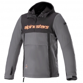 알파인스타즈 자켓 SHERPA HOODIE 블랙타르그레이레드
