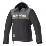 알파인스타즈 자켓 SHERPA HOODIE 타르그레이블랙옐로우