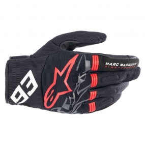 알파인스타즈 장갑 MM93 LOSAIL V2 GLOVES BLACK BRIGHT RED DARK GRAY