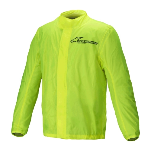 알파인스타즈 우비 상의 HURRICANE RAIN V2 JACKET YELLOW FLUO