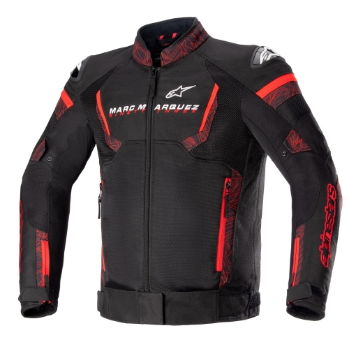 알파인스타즈 자켓 아시안핏 MM93 T-GP IGNITION AIR 블랙 브라이트 레드