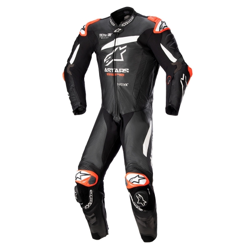 알파인스타즈 슈트 GP PLUS V4 1PC BLACK WHITE