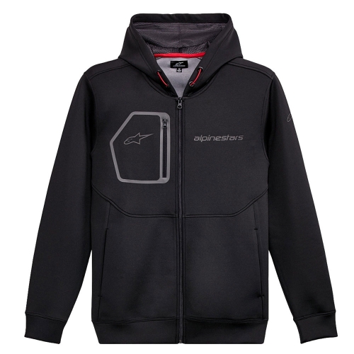 알파인스타즈 후드 자켓 CONVEX TECH FLEECE 블랙