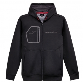 알파인스타 후드 자켓 CONVEX TECH FLEECE 블랙