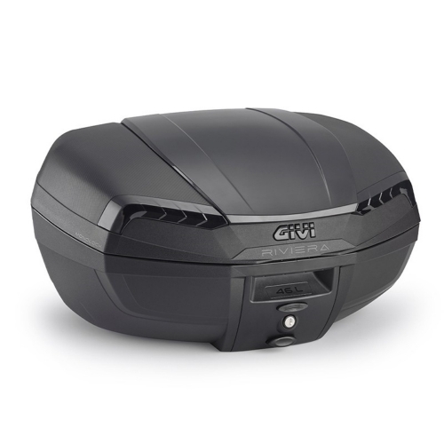 GIVI 모노락 탑박스 리비에라 올블랙-후미반사경 46리터