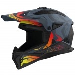 LS2 헬멧 MX708 FAST II 워시 무광 다크 그레이