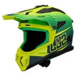 LS2 헬멧 MX708 FAST II DUCK 무광 H V 그린 옐로우
