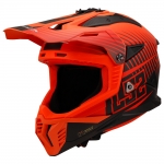 LS2 헬멧 MX708 FAST II DUCK 무광 H V 오렌지 레드