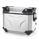 GIVI 아웃백 에보 스마트 사이드케이스 37리터 실버 SLR 스마트락 포함 OBKEV-37AL/AR