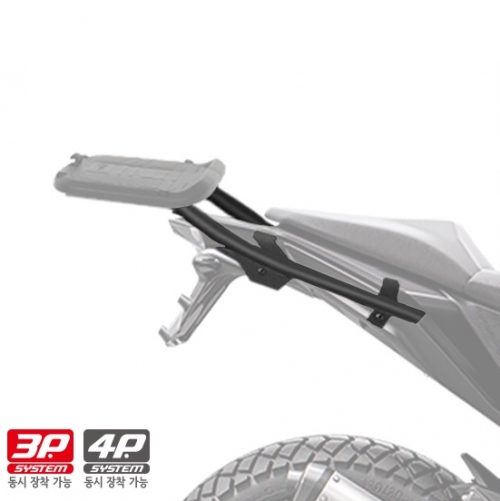 샤드 KTM 390 ADV 20-24 리어캐리어 탑박스 브라켓 K0DK30IST
